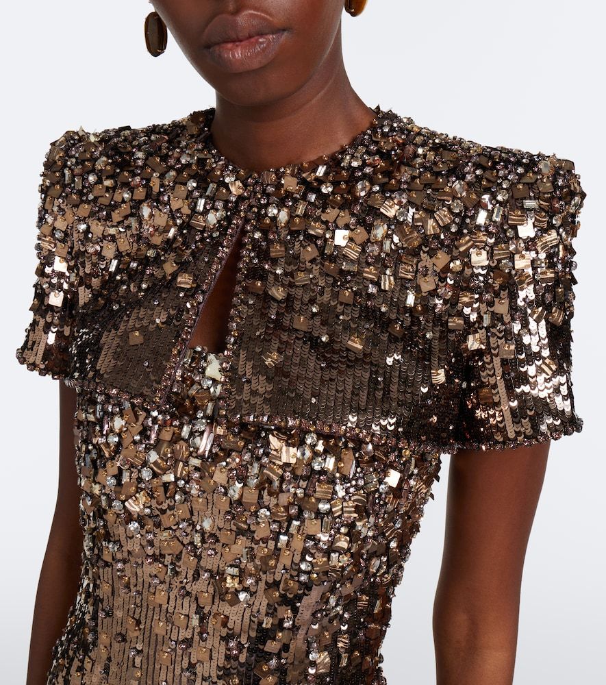 Ensemble robe bustier Chiana et veste Rey - Jenny Packham - Modalova