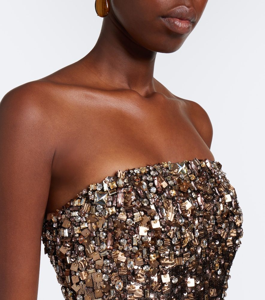 Ensemble robe bustier Chiana et veste Rey - Jenny Packham - Modalova