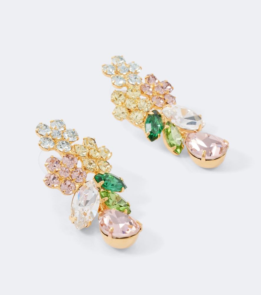 Boucles d'oreilles Bouquet en plaqué or - Jennifer Behr - Modalova