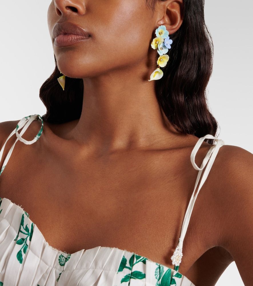 Boucles d'oreilles Anarosa à fleurs - Jennifer Behr - Modalova