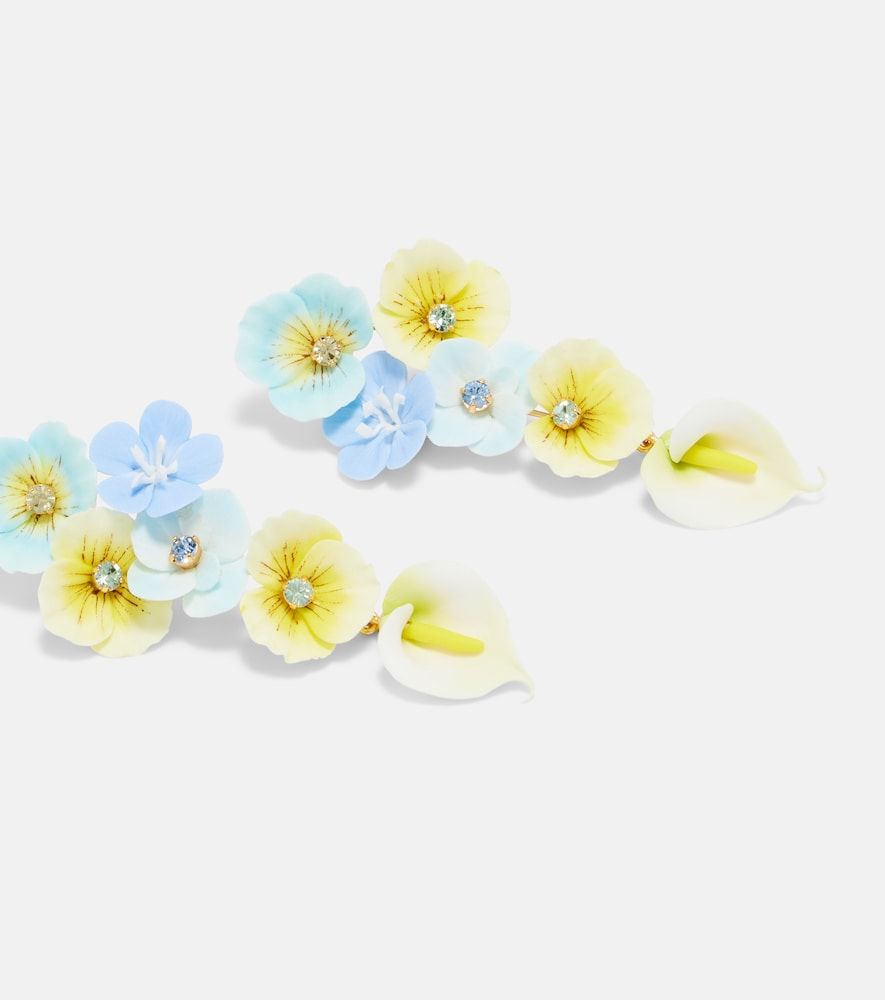 Boucles d'oreilles Anarosa à fleurs - Jennifer Behr - Modalova