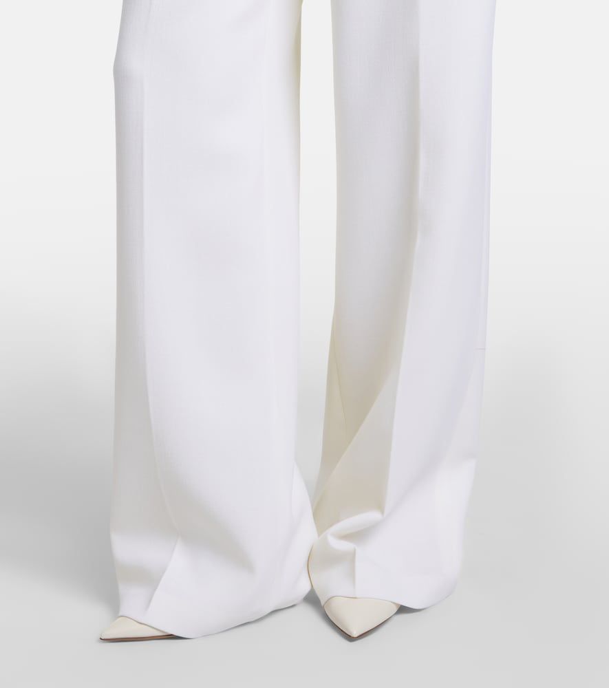 Pantalon ample Norman en laine vierge à ceinture - Gabriela Hearst - Modalova