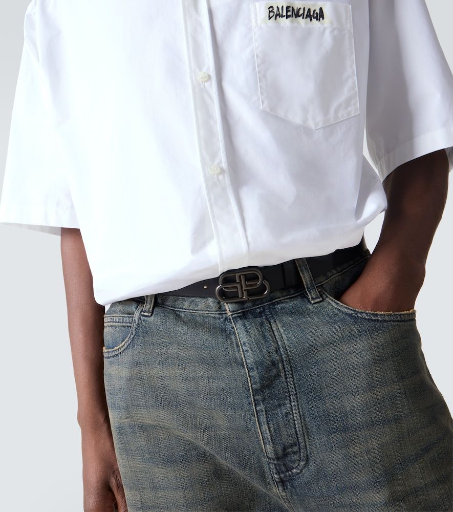 Balenciaga Ceinture BB en cuir - Balenciaga - Modalova
