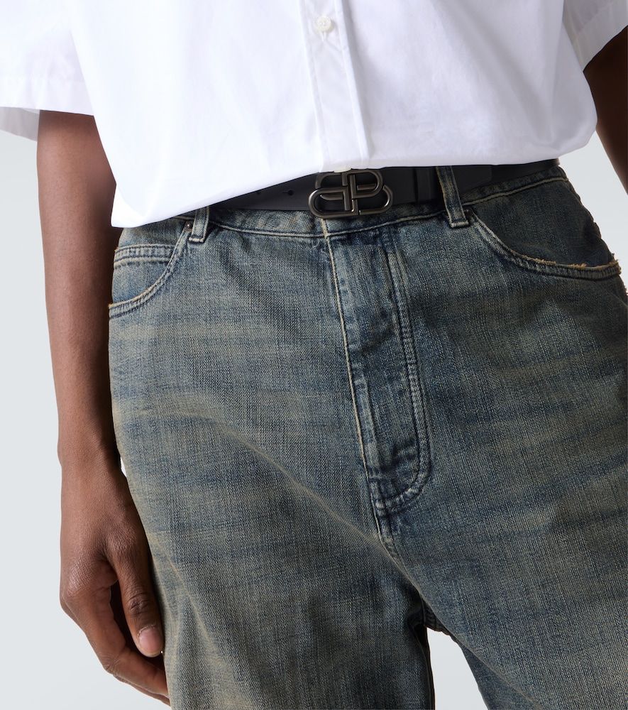 Balenciaga Ceinture BB en cuir - Balenciaga - Modalova
