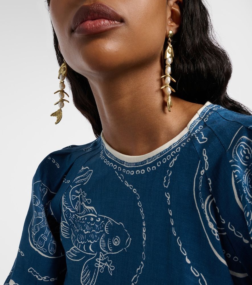 Alémais Boucles d'oreilles Calypso à ornement - Alemais - Modalova