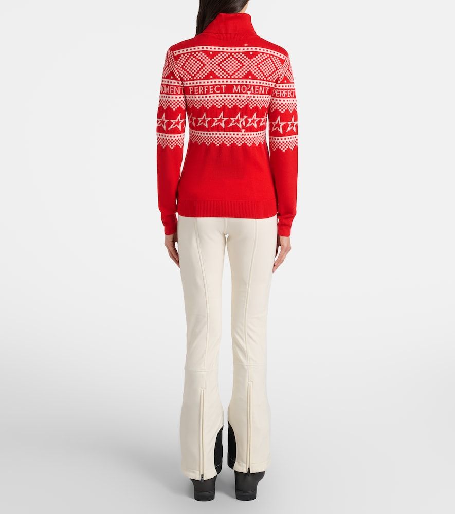 Pull Holiday intarsia en laine - Perfect Moment - Modalova