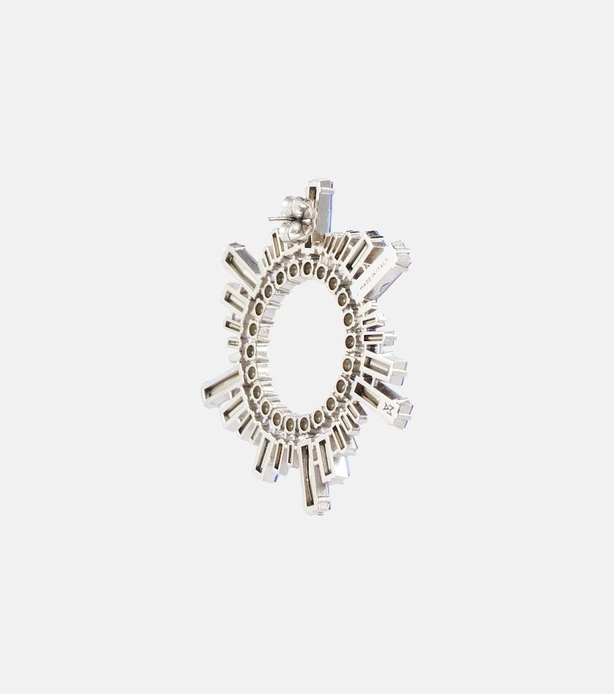 Boucles d'oreilles Begum à cristaux - Amina Muaddi - Modalova