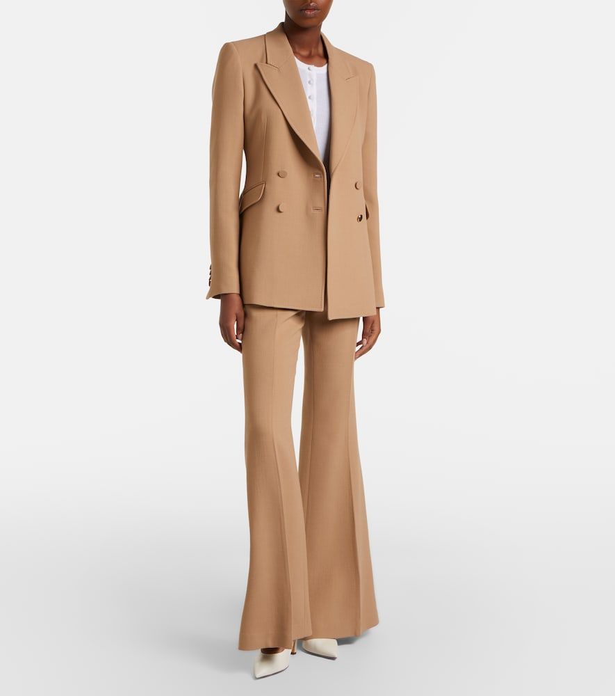 Pantalon évasé Rhein en laine vierge - Gabriela Hearst - Modalova