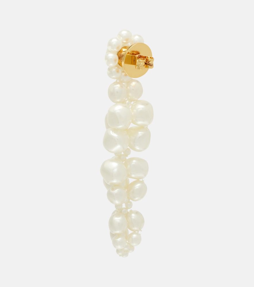Boucles d'oreilles Drip à perles fantaisies - Simone Rocha - Modalova