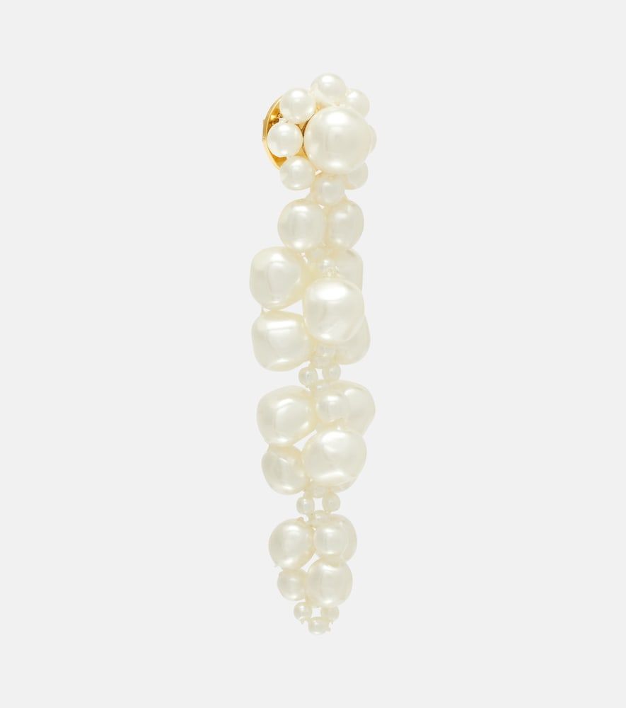 Boucles d'oreilles Drip à perles fantaisies - Simone Rocha - Modalova