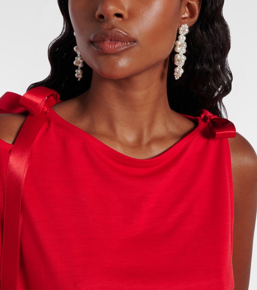 Boucles d'oreilles Drip à perles fantaisies - Simone Rocha - Modalova