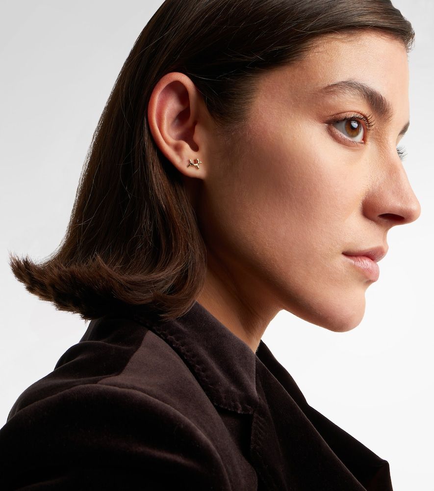 Boucles d’oreilles Balloon Dog en or 14 ct - Sydney Evan - Modalova