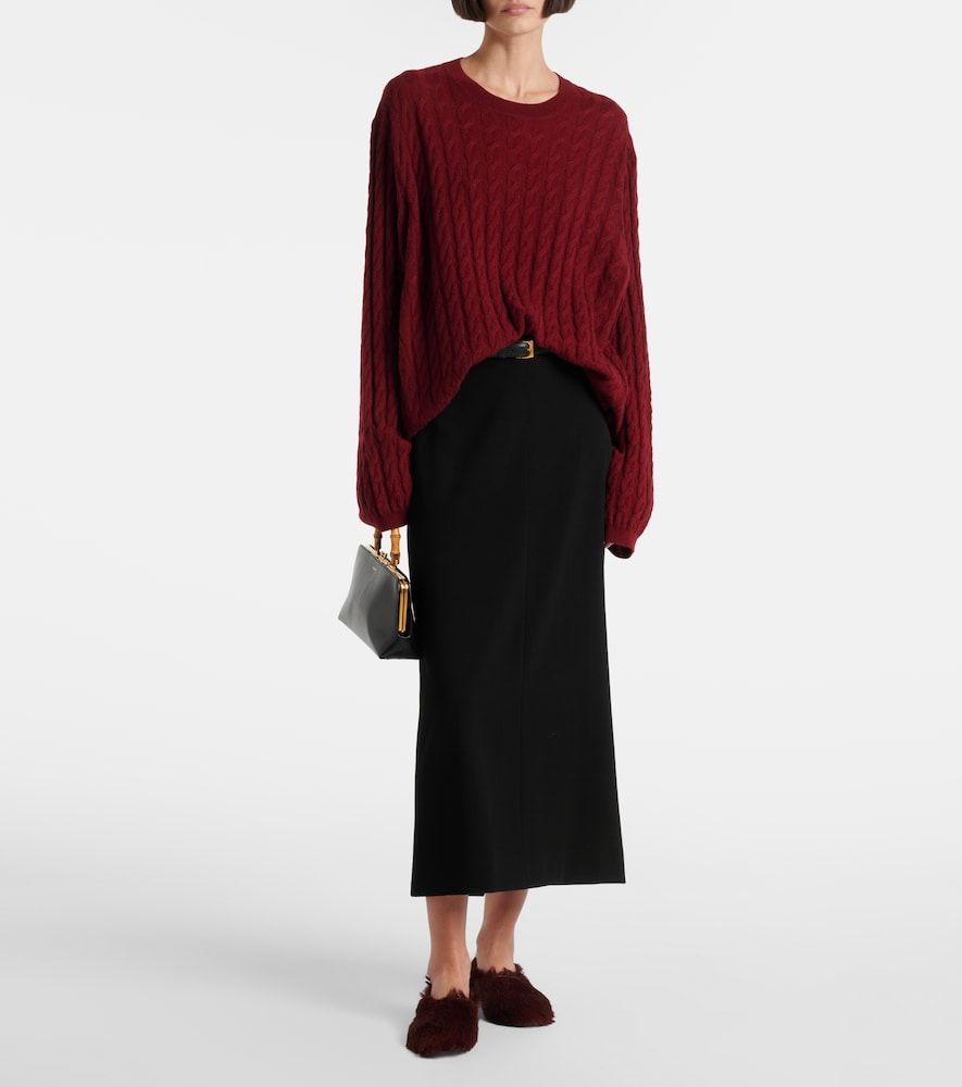 Pull en cachemire et laine - Jardin des Orangers - Modalova