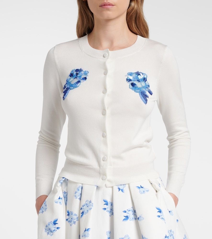 Cardigan Claire à ornements - Leo Lin - Modalova