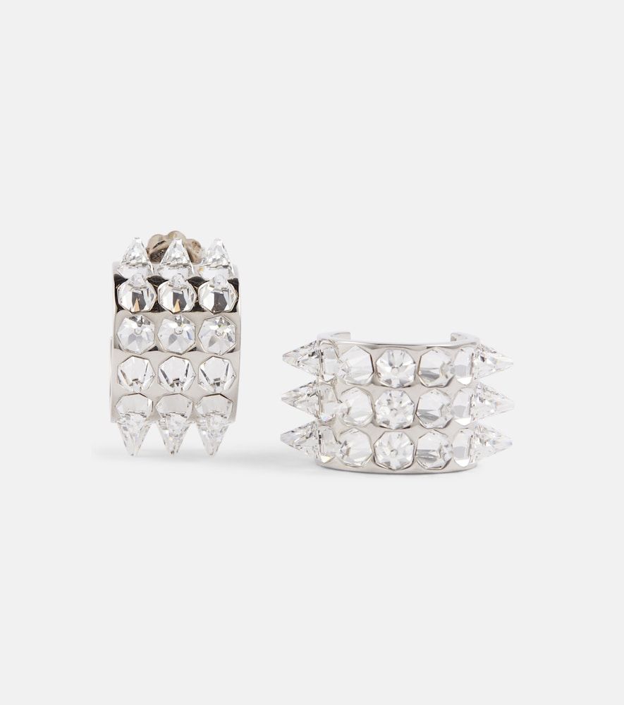 Boucles d'oreilles Karma à cristaux - Amina Muaddi - Modalova