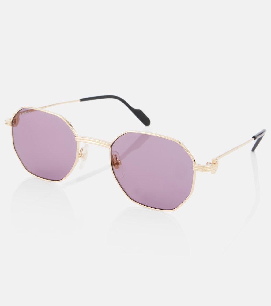 Lunettes de soleil rondes Première - Cartier Eyewear Collection - Modalova