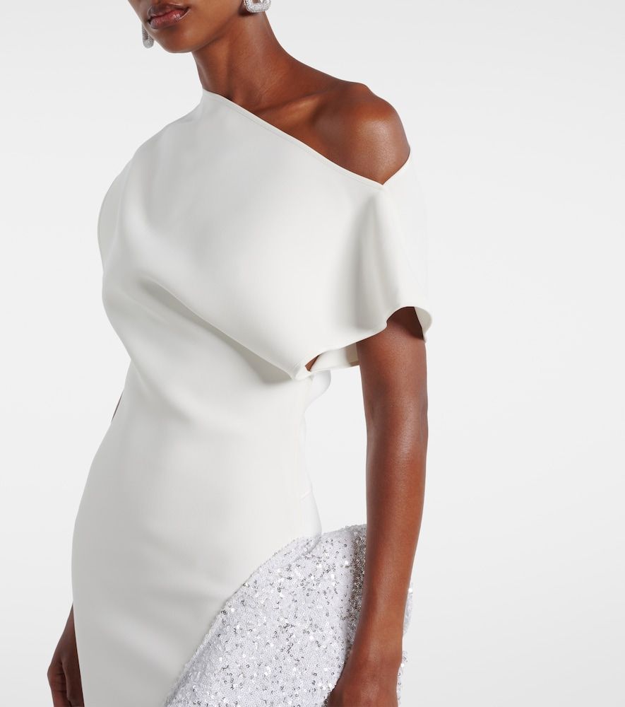 Robe longue asymétrique Wishing - Maticevski - Modalova