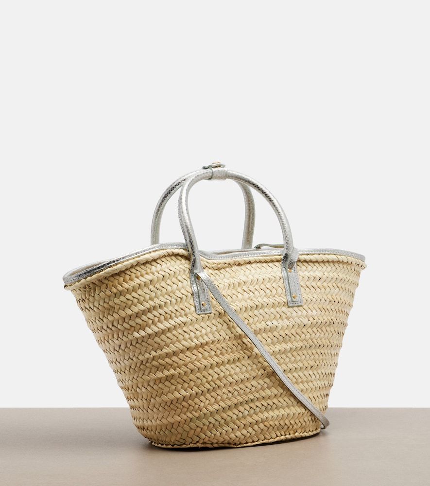 Sac panier Soli Medium en raphia - Jacquemus - Modalova