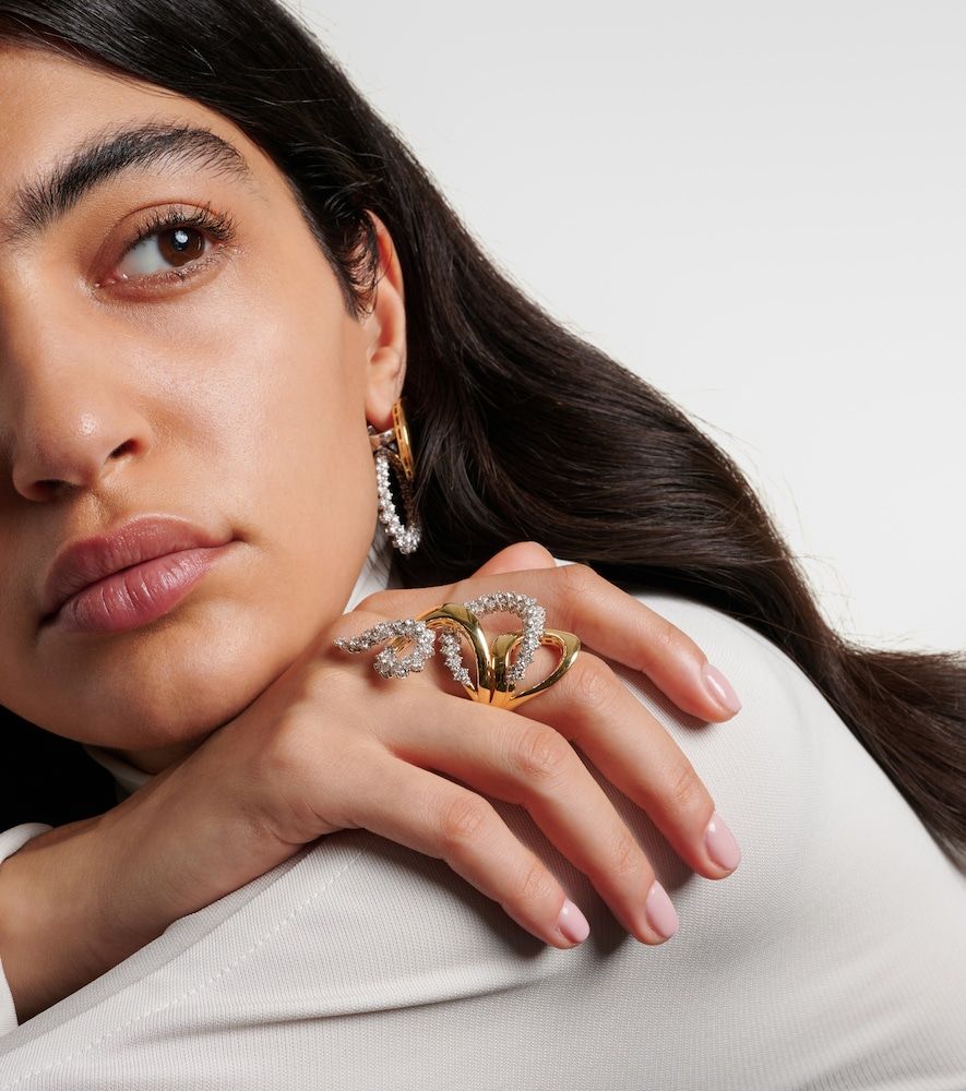 Bague Golden Strada en or 18 ct et diamants - Yeprem - Modalova