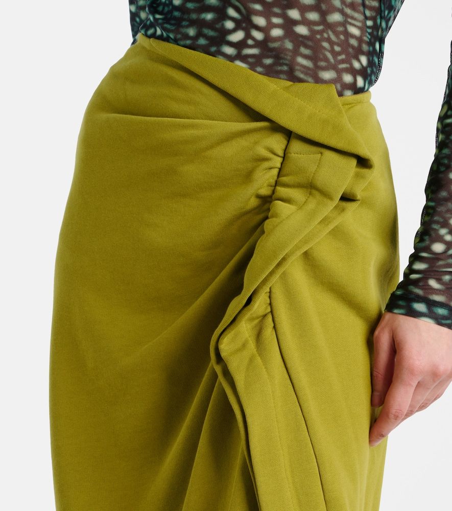 Dries Van Noten Jupe midi en coton - Dries Van Noten - Modalova