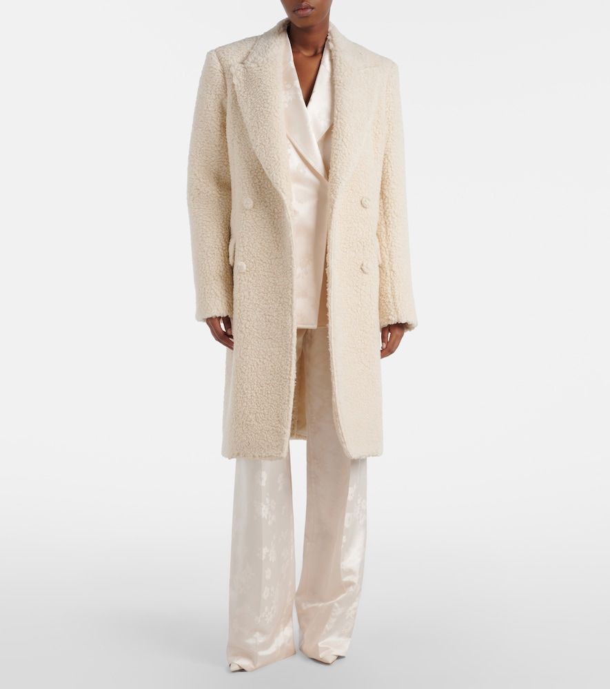 Pantalon ample Norman brodé en soie - Gabriela Hearst - Modalova