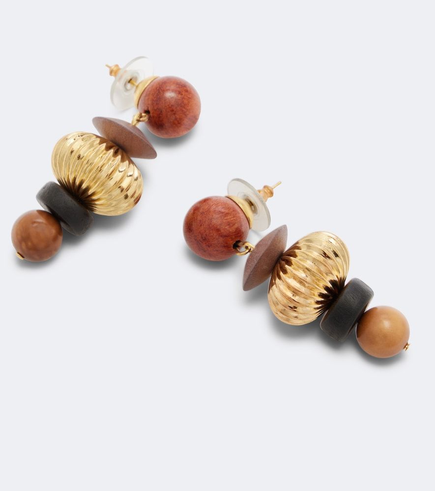 Boucles d'oreilles Lavon en plaqué or - Jennifer Behr - Modalova