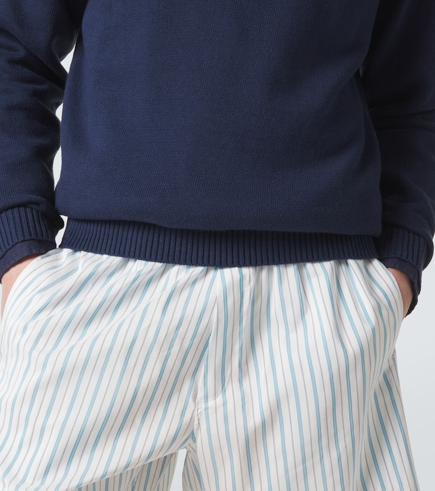 Pull jacquard en coton et cachemire - Vilebrequin - Modalova
