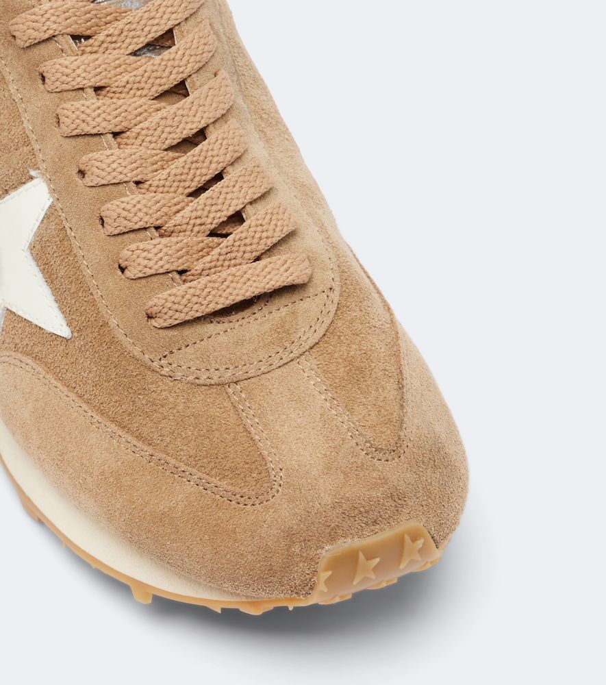 Baskets Running Marathon en daim - Golden Goose - Modalova