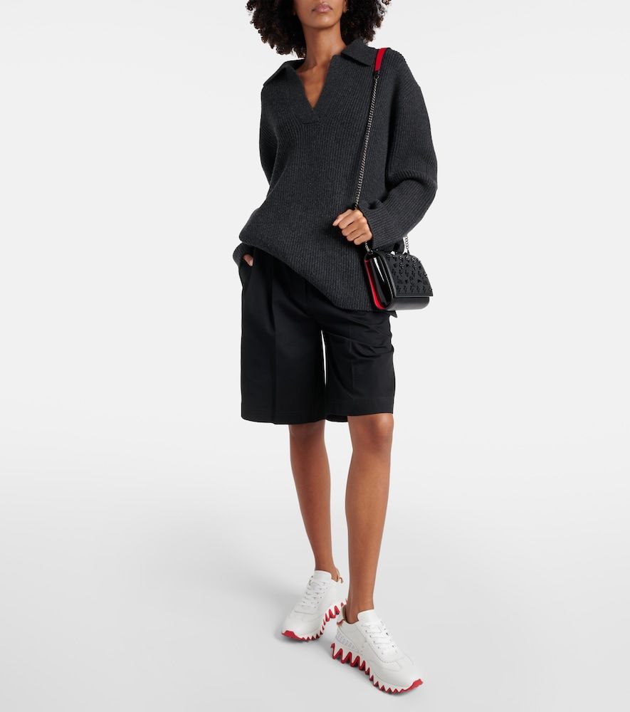 Baskets Loubishark en cuir - Christian Louboutin - Modalova