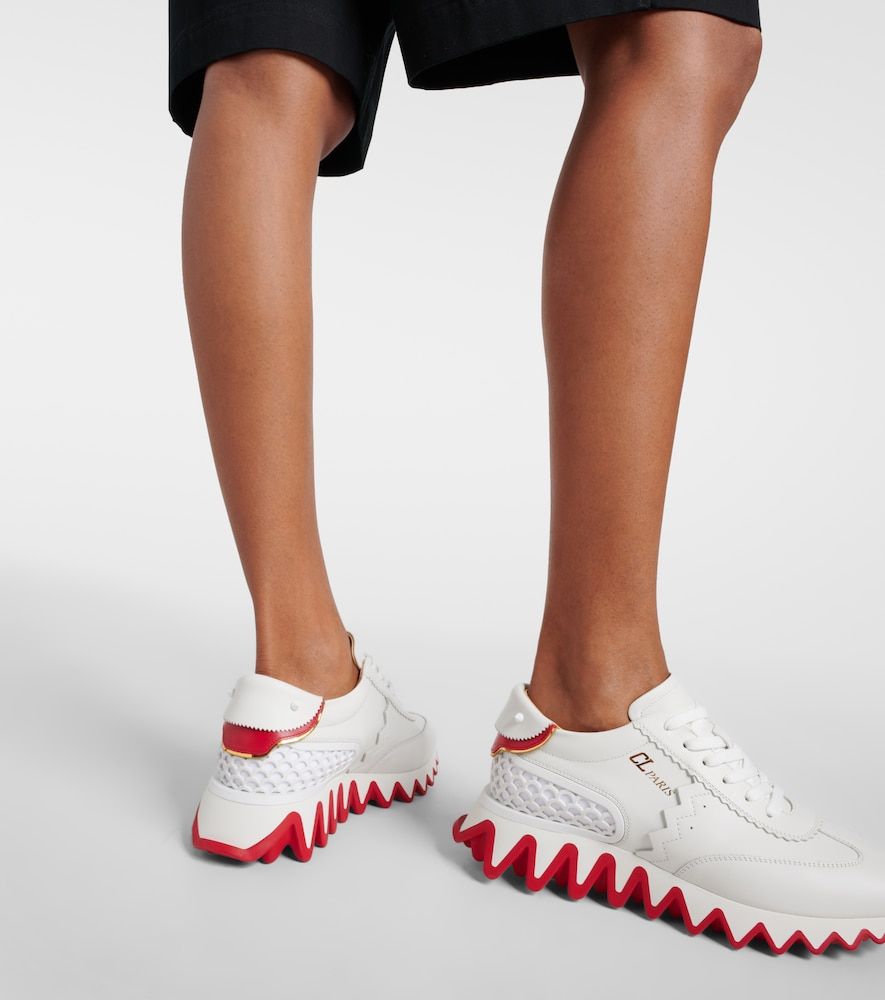 Baskets Loubishark en cuir - Christian Louboutin - Modalova