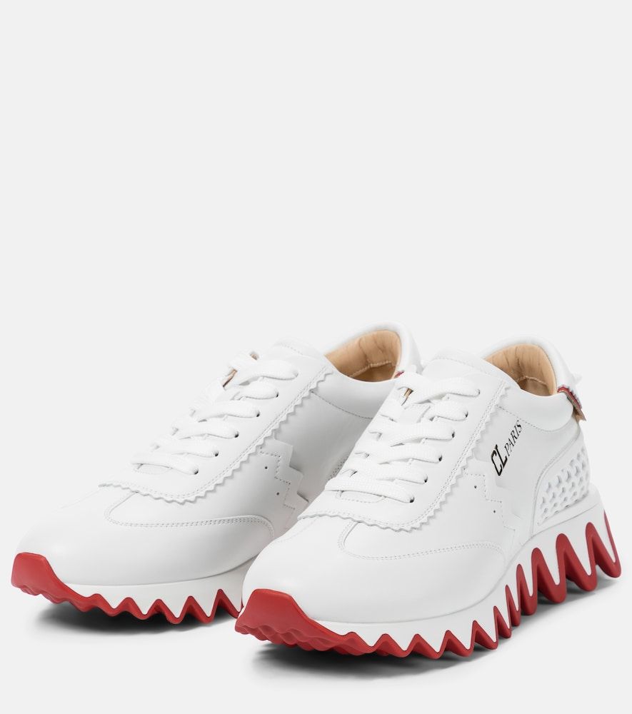 Baskets Loubishark en cuir - Christian Louboutin - Modalova