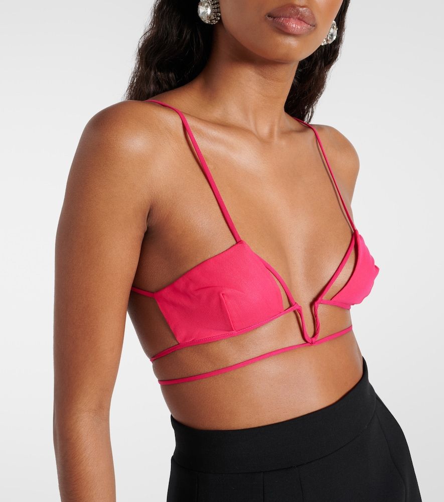 Soutien-gorge en gabardine - Nensi Dojaka - Modalova