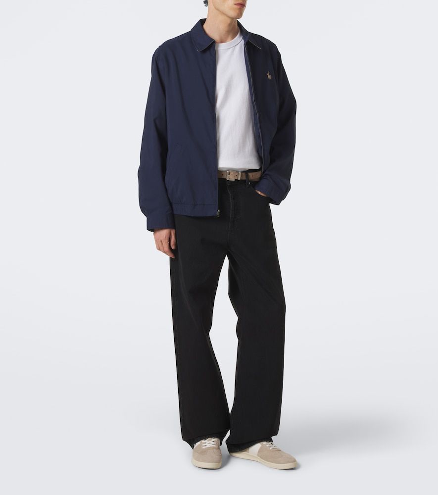 Baskets en daim et cuir - Polo Ralph Lauren - Modalova
