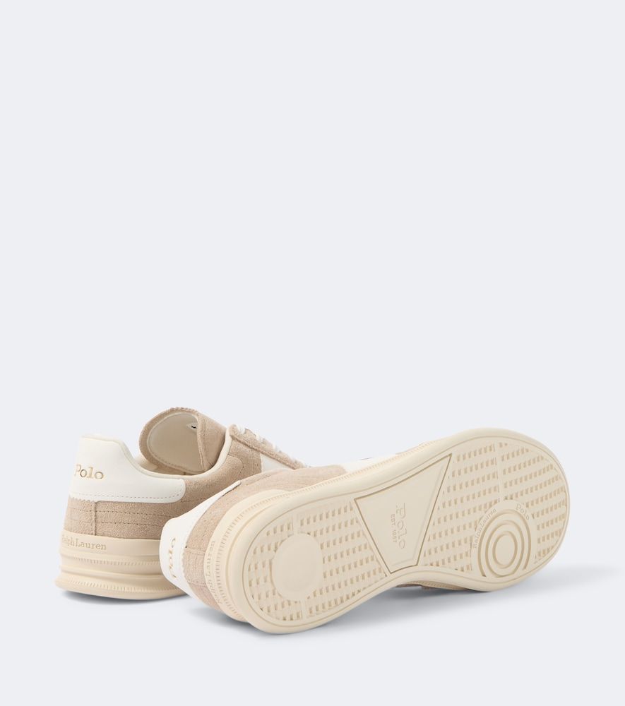 Baskets en daim et cuir - Polo Ralph Lauren - Modalova