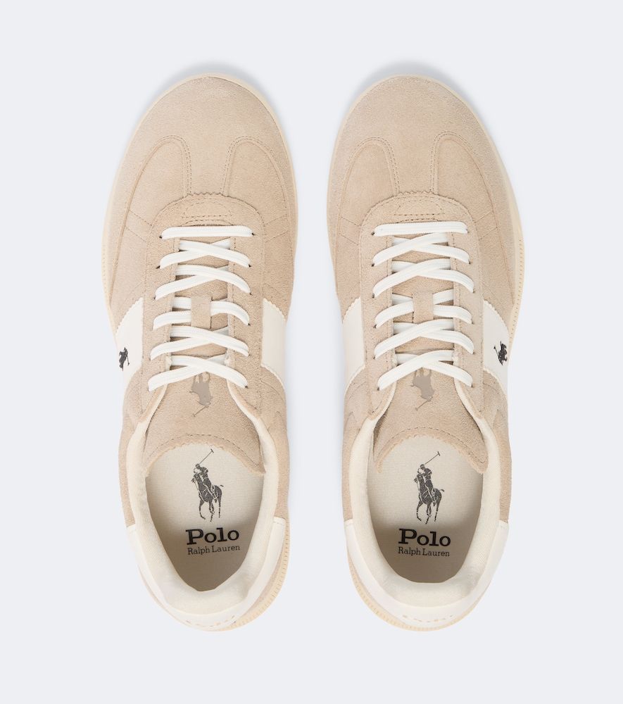 Baskets en daim et cuir - Polo Ralph Lauren - Modalova