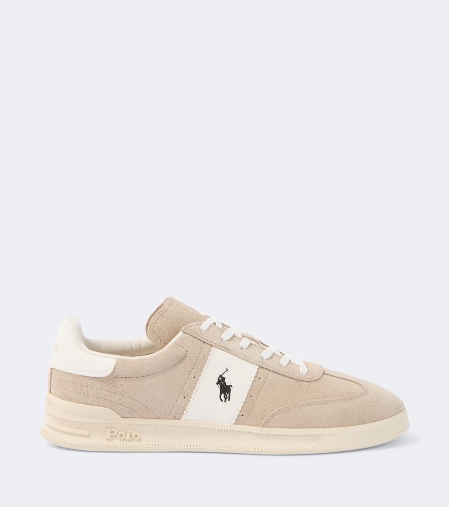Baskets en daim et cuir - Polo Ralph Lauren - Modalova