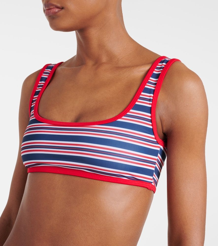 Haut de bikini Rounded Edges rayé - Jade Swim - Modalova