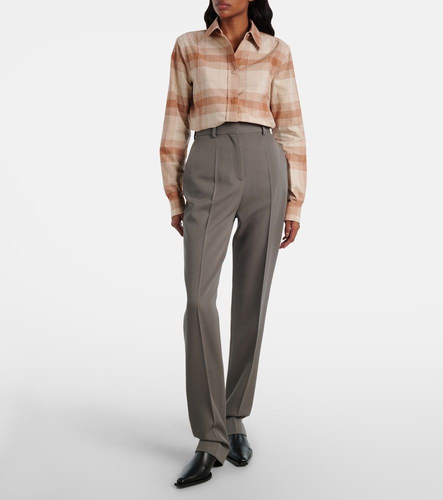 Chemise Scarlett en coton à carreaux - Calvin Klein Collection - Modalova