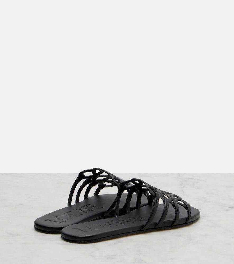 Mules Paula's Ibiza Petal Anagram en cuir - Loewe - Modalova