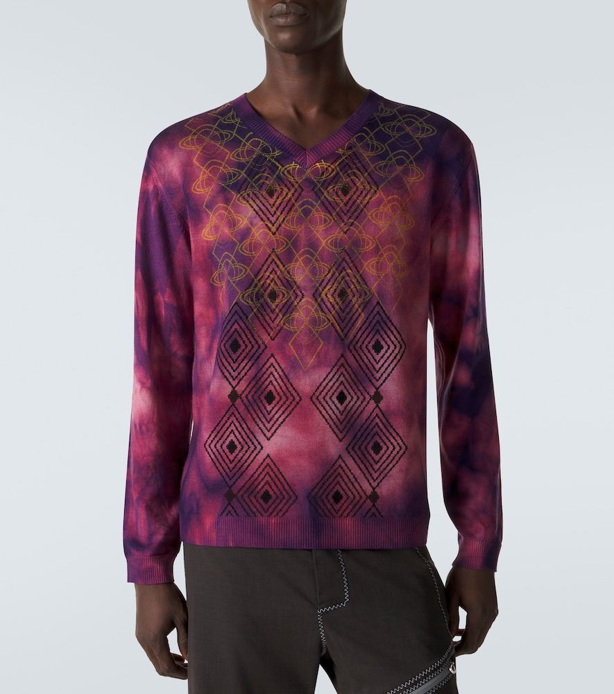 Pull Hatha tie & dye en laine - Kiko Kostadinov - Modalova