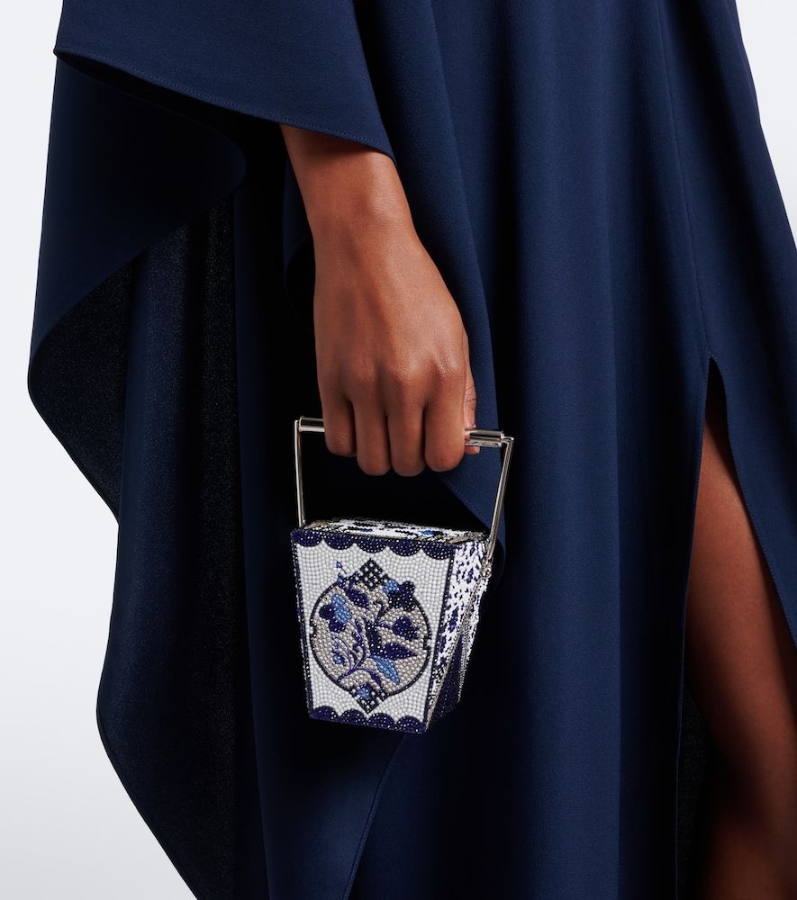 Pochette Take Out Box Blue Dragon - Judith Leiber Couture - Modalova