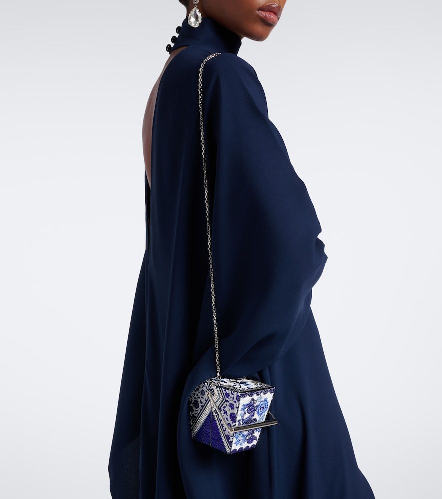 Pochette Take Out Box Blue Dragon - Judith Leiber Couture - Modalova