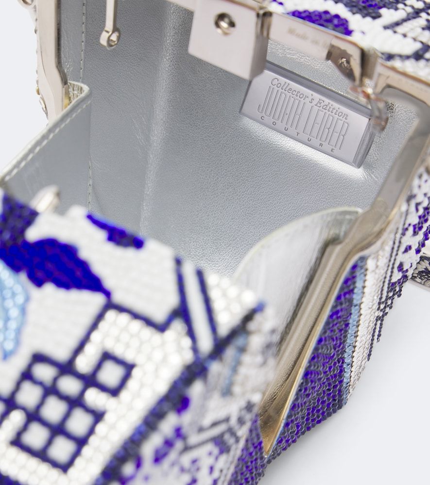 Pochette Take Out Box Blue Dragon - Judith Leiber Couture - Modalova