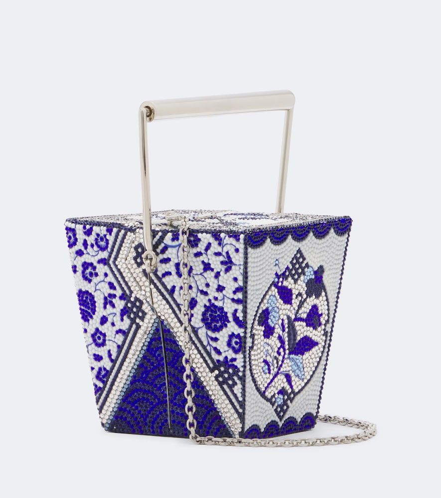 Pochette Take Out Box Blue Dragon - Judith Leiber Couture - Modalova