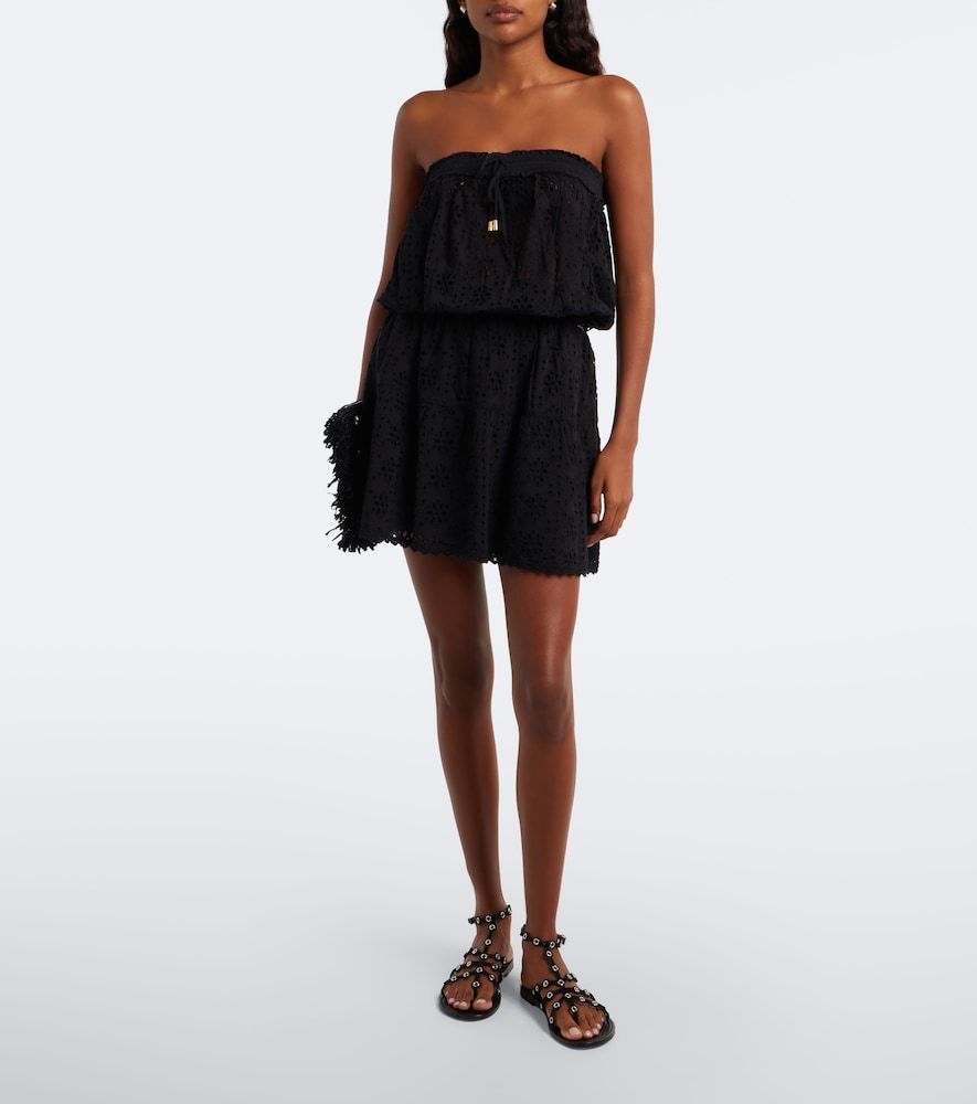 Robe bustier Colette en coton - Melissa Odabash - Modalova