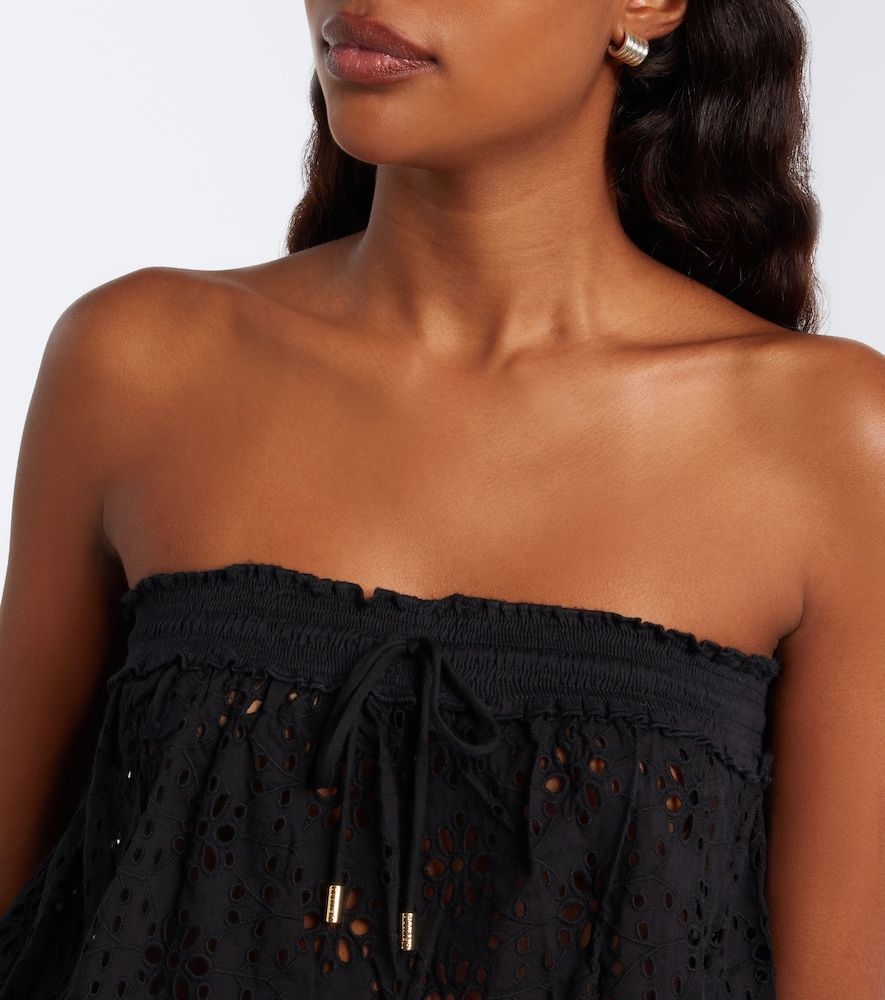 Robe bustier Colette en coton - Melissa Odabash - Modalova