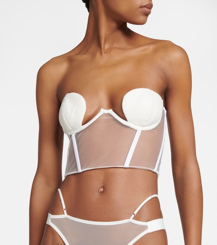 Culotte de mariée en tulle - Nensi Dojaka - Modalova