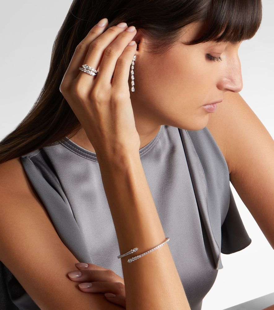 Bracelet Classics Twist en or blanc 18 ct et diamants - Bucherer Fine Jewellery - Modalova