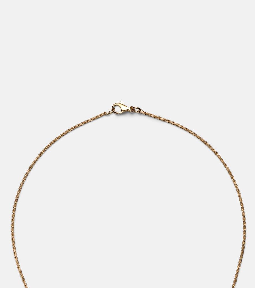 Collier Heart en or 18 ct et diamants - Marie Lichtenberg - Modalova