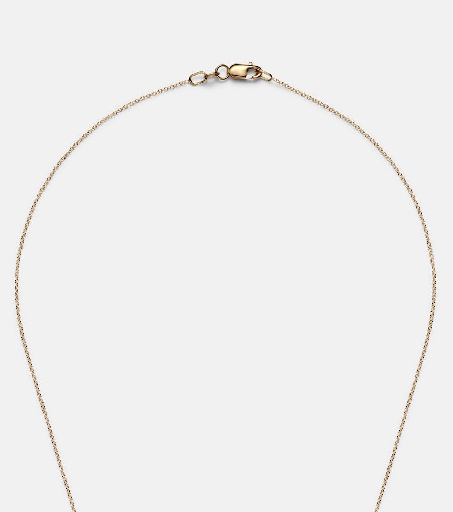 Collier Blowing Heart en or 18 ct et tsavorites - Ileana Makri - Modalova